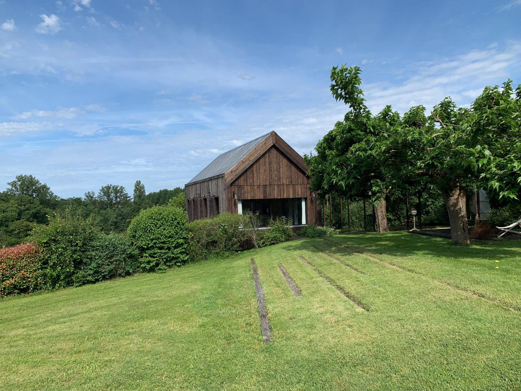 Villa Le Sechoir De Valadon à Aillas Extérieur photo