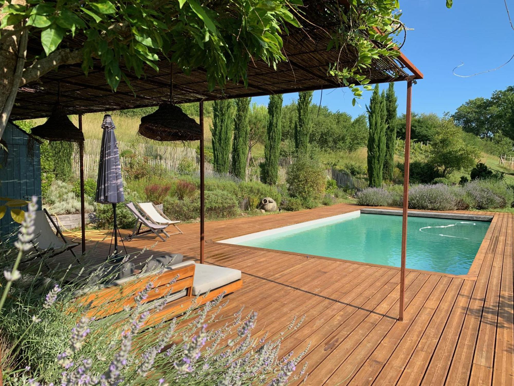 Villa Le Sechoir De Valadon à Aillas Extérieur photo