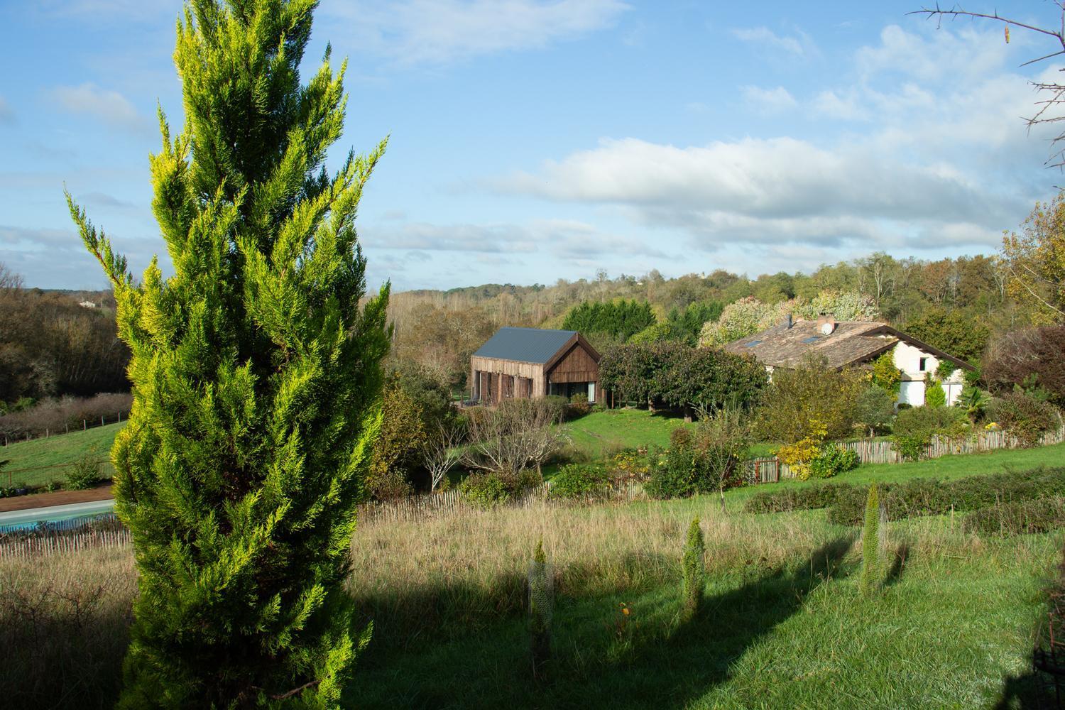 Villa Le Sechoir De Valadon à Aillas Extérieur photo