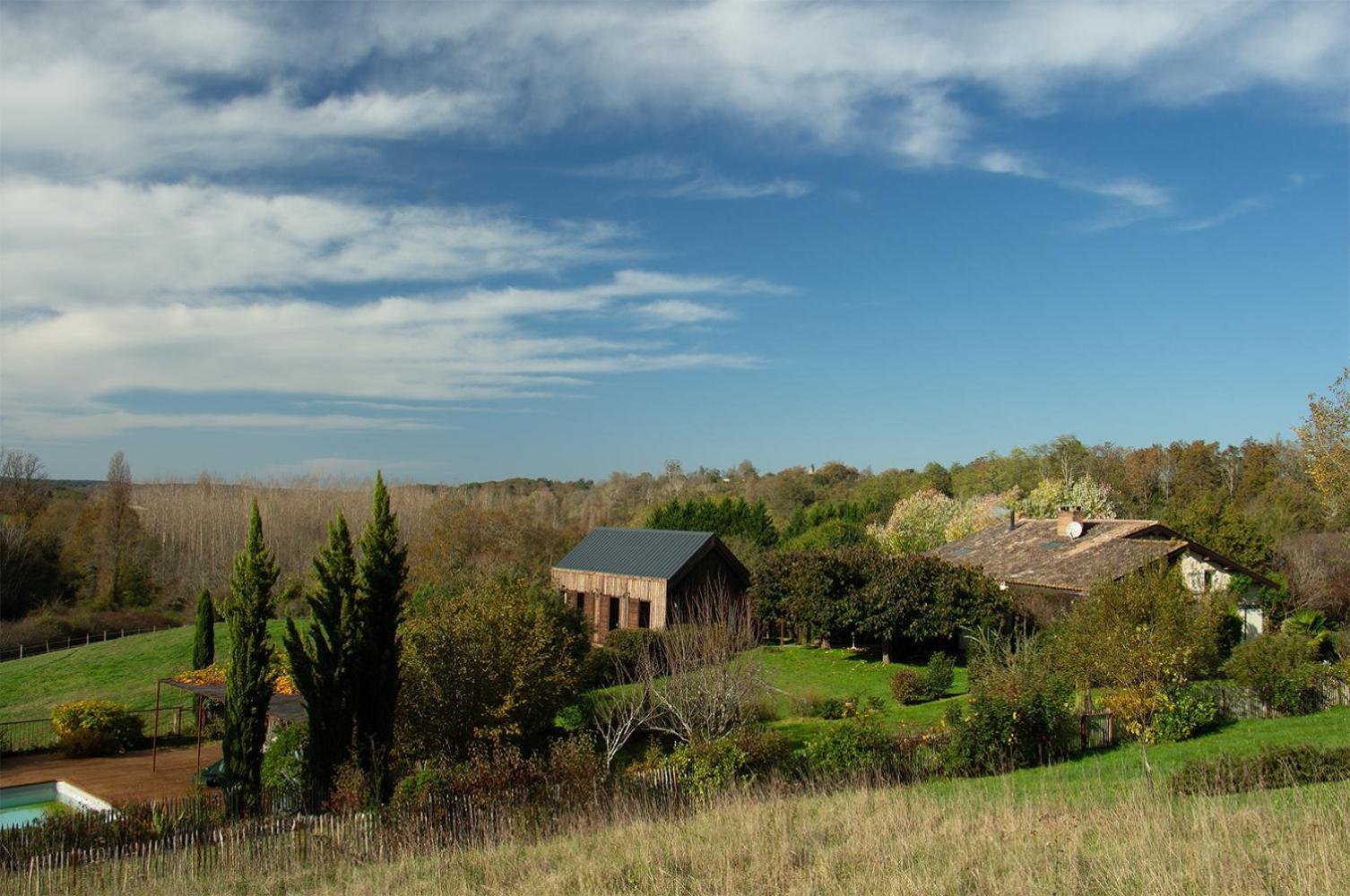 Villa Le Sechoir De Valadon à Aillas Extérieur photo
