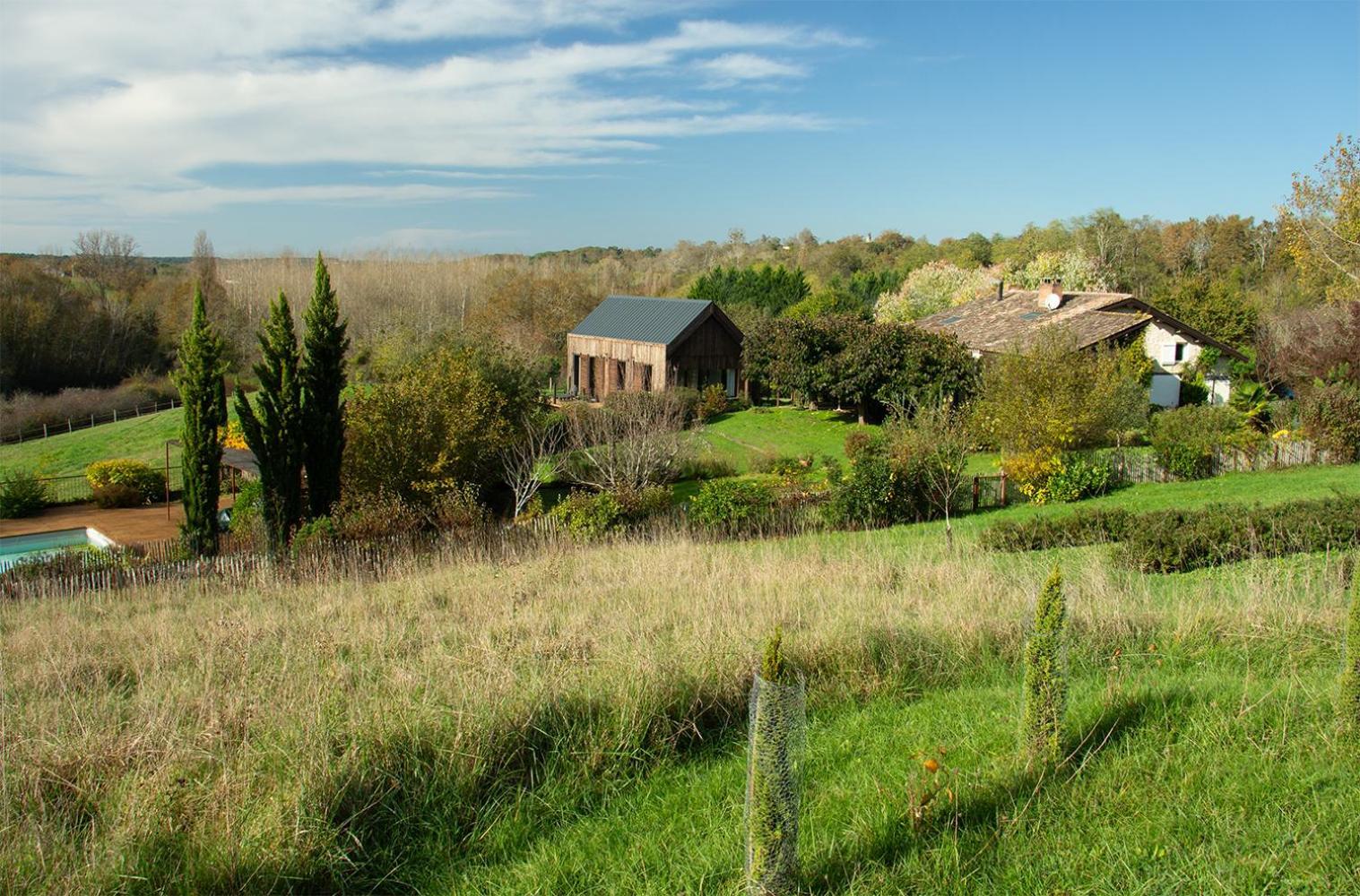 Villa Le Sechoir De Valadon à Aillas Extérieur photo